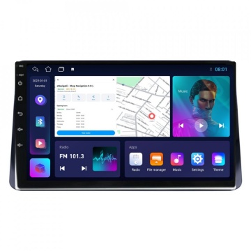 NAVIGATIE MITSUBISHI ECLIPSE CROSS (2017-2020) CU ANDROID, 1GB RAM, 16 GB, ECRAN IPS 10" 1280 X 720, CARPLAY & ANDROID AUTO, WIFI, BLUETOOTH, SUPORT CAMERA DVR