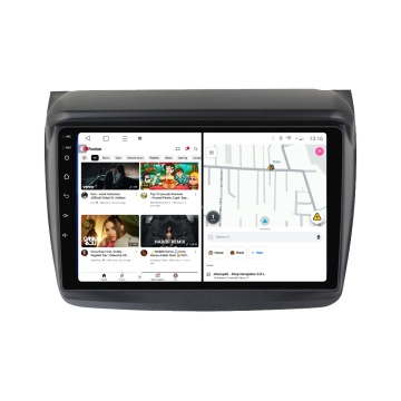 Navigatie Mitsubishi L200 (2005-2015) cu Android, 4GB RAM, 64GB ROM, Ecran QLED 9" Touchscreen, CarPlay Wireless, DSP - Img 2