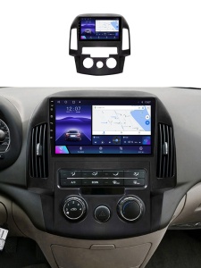 Navigatie Performanta Hyundai I30 FD (2007-2012) cu Android, 4GB RAM, Ecran QLED 9" Touchscreen, CarPlay Wireless, Wi-Fi, DSP, USB, Waze, SIM 4G - Img 3