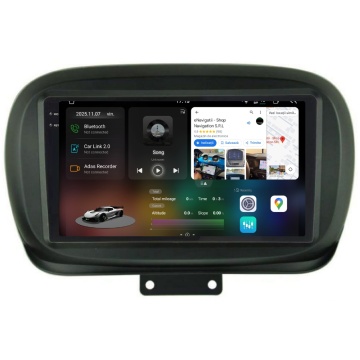 Navigatie Piloton Fiat 500X (dupa 2014) - 12GB RAM, 256GB, Octa Core 2.7Ghz, Display 2K, SIM 4G