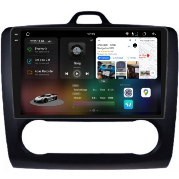 Navigatie Piloton Ford Focus II (2004-2011) - 12GB RAM, 256GB, Octa Core 2.7Ghz, Display 2K, SIM 4G