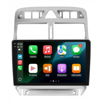 Navigatie Piloton Peugeot 307 (2000-2013) - 8GB RAM, 256GB, Octa Core 2Ghz, Display In-Cell