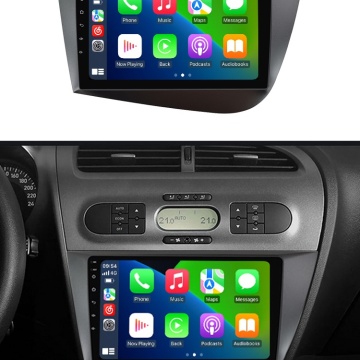 Navigatie Seat Leon 1P (2005-2013) cu Android, 4GB RAM, 64GB ROM, Ecran QLED 9" Touchscreen, CarPlay Wireless, DSP - Img 5