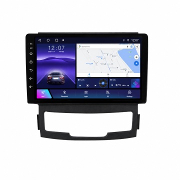 NAVIGATIE SSANGYONG KORANDO (2010-2013) CU ANDROID, 6GB RAM, 128GB ROM, ECRAN 9" TOUCHSCREEN, CARPLAY & ANDROID AUTO, SIM 4G - Img 1