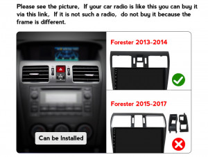 Navigatie Subaru Forester SJ 2012-2015 9 inch 4 GB RAM + 64 GB ROM QLED 8 CORE SIM CARPLAY COOLER - Img 6