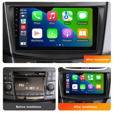 Navigatie Suzuki Swift IV (2010-2017) cu Android, 2GB RAM, 32GB ROM, Ecran 9" Touchscreen, CarPlay, SIM 4G - Img 5