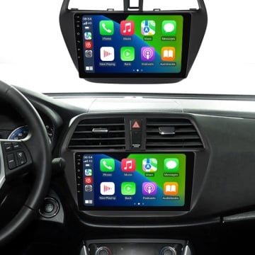 Navigatie Suzuki SX4 S-Cross (2013+) cu Android, 6GB RAM, 128GB ROM, Ecran QLED 9" Touchscreen, CarPlay Wireless, DSP - Img 5