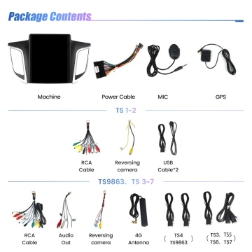 Navigatie TipTesla Hyundai IX25 2015-2019 9.7 INCH 