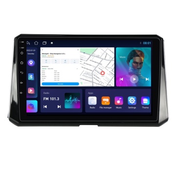 Navigatie Toyota Corolla E21 (dupa 2019) cu Android, 1GB RAM, 16 GB, Ecran IPS 10" 1024 x 600, WiFi, Bluetooth, suport camera DVR