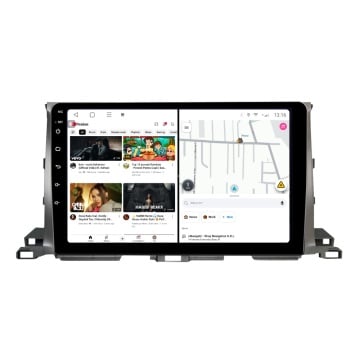 Navigatie Toyota Highlander (2013-2021) cu Android, 8GB RAM, 128GB ROM, Ecran QLED 10" Touchscreen, CarPlay Wireless, DSP Pro - Img 3