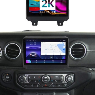 Navigatie Android 2K Jeep Wrangler IV (dupa 2018) cu Android, 2 GB RAM, 32 GB, Ecran QLED 9.5 Inch 2000x1200, CarPlay Wireless, 4G - Img 2