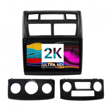 Navigatie Android 2K Kia Sportage (2004-2010) cu Android, 4 GB RAM, 64 GB, Ecran QLED 9.5 Inch 2000x1200, CarPlay Wireless, 4G