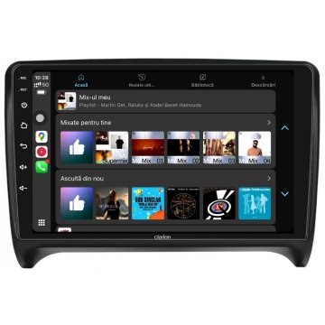 Navigatie Android Clarion GL-300 XD3326 9" Audi TT (2006-2015), 2 GB, 32 GB, IPS