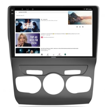 Navigatie Android Clarion GL-700 XD6125 10 Inch Citroen DS4 (2010-2018), 4 GB, 64 GB, QLED 2K