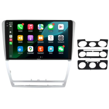 Navigatie Android Clarion GL-700 XD6125 10 inch Skoda Octavia II (2004-2013) argintiu 10 inch - 4 GB 64 GB QLED 2K - Img 3