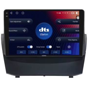 Navigatie Android Clarion GL-700 XD6125 9 Inch Ford Fiesta VI (2008-2019), 8 GB, 256 GB, QLED 2K