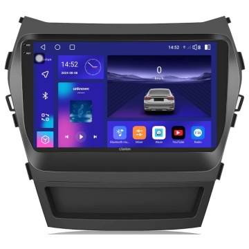 Navigatie Android Clarion GL-700 XD6125 9 Inch Hyundai Santa Fe III (2012-2018), 8 GB, 256 GB, QLED 2K