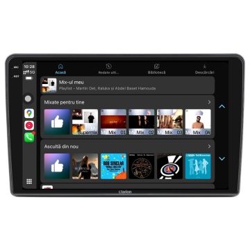 Navigatie Android Clarion GL-700 XD6125 9 Inch Peugeot 407 (2004-2011), 4 GB, 64 GB, QLED 2K - Img 4