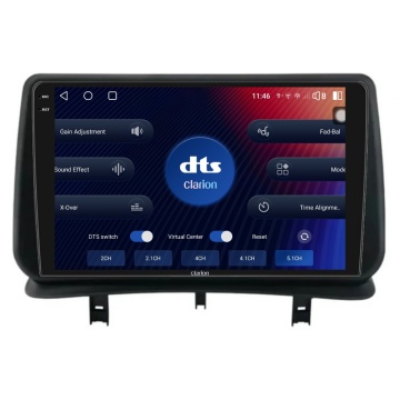 Navigatie Android Clarion GL-700 XD6125 9 Inch Renault Clio 3 (2005-2012), 8 GB, 256 GB, QLED 2K - Img 5