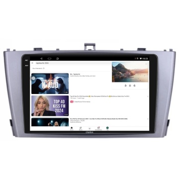 Navigatie Android Clarion GL-700 XD6125 9 Inch Toyota Avensis T27 (2009-2015) rama argintie, 8 GB, 256 GB, QLED 2K - Img 6