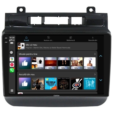 Navigatie Android Clarion GL-700 XD6125 9 Inch VW Touareg 7P (2010-2018), 8 GB, 256 GB, QLED 2K