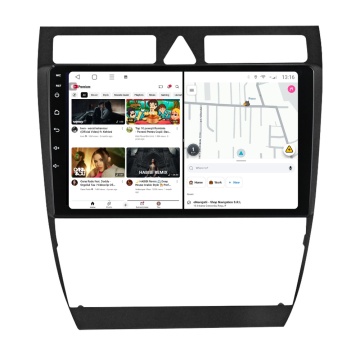 Navigatie Audi A6 C5 (1997-2005) cu Android, 1GB RAM, 16 GB, Ecran IPS 9" 1024 x 600, WiFi, Bluetooth, suport camera DVR - Img 2