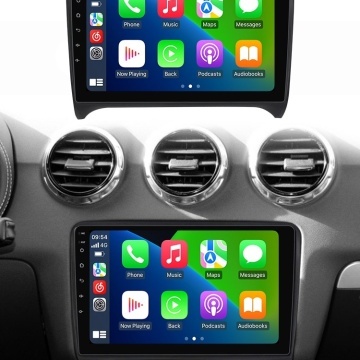Navigatie Audi TT (2006-2015) cu Android, 2GB RAM, 32 GB, Ecran IPS 9" 1280 x 720, CarPlay & Android Auto, WiFi, Bluetooth, suport camera DVR - Img 4