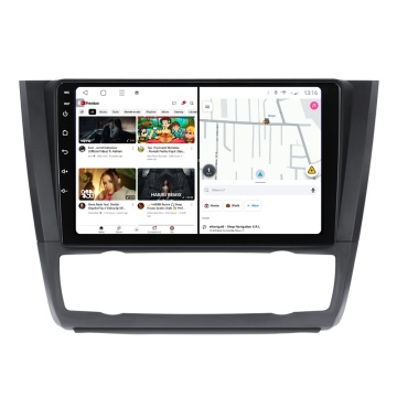Navigatie BMW Seria 1 E81 E87 (2007-2013) Clima Automata cu Android, 1GB RAM, 16 GB, Ecran IPS 9" 1024 x 600, WiFi, Bluetooth, suport camera DVR - Img 2