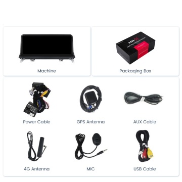 Navigație Android 10.25” pentru BMW X5 E70 (2006-2013), ecran IPS HD, compatibilitate CarPlay & Android Auto, procesor 8 Core, 4GB RAM, 64GB ROM, slot SIM 4G LTE, design integrat OEM