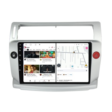 Navigatie Citroen C4 I (2004-2009) Gri cu Android, 1GB RAM, 16 GB, Ecran IPS 9" 1024 x 600, WiFi, Bluetooth, suport camera DVR - Img 3