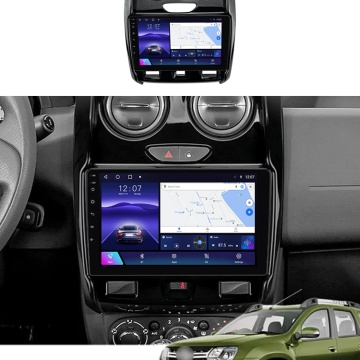 Navigatie Dacia Duster 1 (2013-2018) cu Android, 4GB RAM, 64 GB, Ecran QLED 9 Inch, CarPlay & Android Auto, WiFi, Bluetooth, suport camera DVR - Img 2