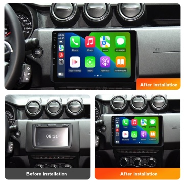 Navigatie Dacia Duster II (2018-2022) cu Android, 8GB RAM, 128GB ROM, Ecran QLED 10" Touchscreen, CarPlay Wireless, DSP Pro - Img 5