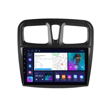 Navigatie Dacia Sandero 2 (2012-2020) cu Android, 1GB RAM, 16 GB, Ecran IPS 9" 1024 x 600, WiFi, Bluetooth, suport camera DVR