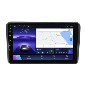 Navigație Dedicată Audi A3 (2003-2011) 4GB RAM, 64GB, Ecran Qled 9", CarPlay, Android Auto, Slot SIM 4G