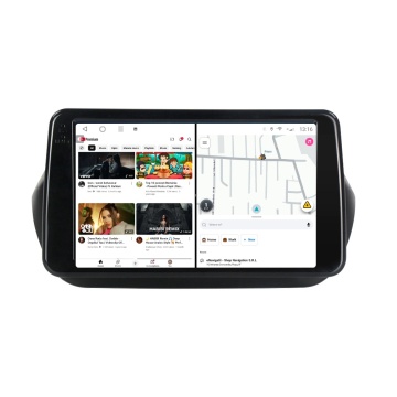 Navigatie Fiat Fiorino (2007-2021) cu Android, 1GB RAM, 16 GB, Ecran IPS 9" 1024 x 600, WiFi, Bluetooth, suport camera DVR - Img 2