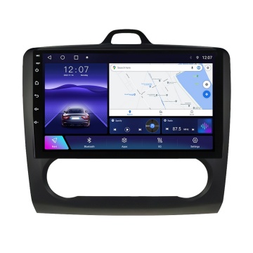 NAVIGATIE FORD FOCUS II (2004-2011) CLIMA AUTOMATA, NEGRU CU ANDROID, 4GB RAM, 64GB ROM, ECRAN 9" TOUCHSCREEN, CARPLAY & ANDROID AUTO, SIM 4G