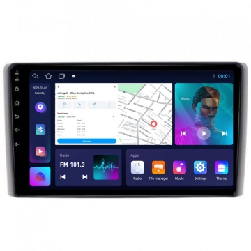 Navigatie Iveco Daily IV / V (2006-2014) cu Android, 1GB RAM, 16 GB, Ecran IPS 9" 1024 x 600, WiFi, Bluetooth, suport camera DVR