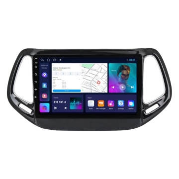 NAVIGATIE JEEP COMPASS II (2016-2021) CU ANDROID, 4GB RAM, 64 GB, ECRAN IPS 10" 1280 X 720, CARPLAY & ANDROID AUTO, WIFI, BLUETOOTH, SUPORT CAMERA DVR