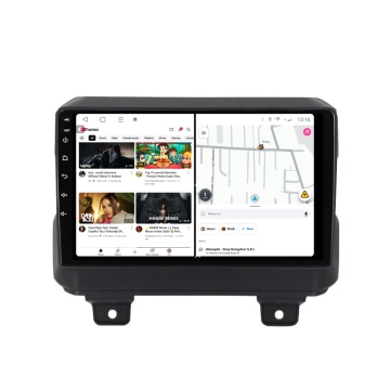 Navigatie Jeep Gladiator (dupa 2019) cu Android, 2GB RAM, 32 GB, Ecran IPS 9" 1280 x 720, CarPlay & Android Auto, WiFi, Bluetooth, suport camera DVR - Img 2