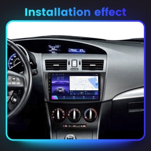 Navigatie Mazda 3 2010-2012 9 inch 4 GB RAM + 64 GB ROM QLED 8 CORE SIM CARPLAY COOLER - Img 4