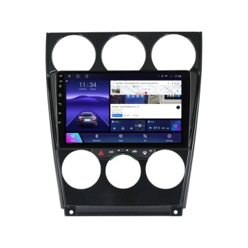 Navigatie Mazda 6 (2002-2008) 9 inch cu Android, 4GB RAM, 64GB ROM, Ecran QLED, CarPlay Wireless