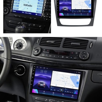 Navigatie Mercedes CLS C219 (2004-2011) cu Android, 4GB RAM, 64GB ROM, Ecran QLED 9" Touchscreen, CarPlay Wireless, DSP - Img 2