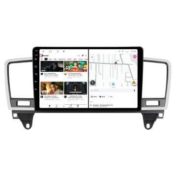 Navigatie Mercedes ML W166 (2011-2015) cu Android, 1GB RAM, 16 GB, Ecran IPS 9" 1024 x 600, WiFi, Bluetooth, suport camera DVR - Img 2