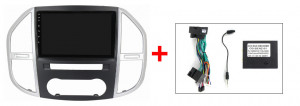 Navigatie Mercedes Vito 3 2012-2021 10 inch 2 GB RAM + 32 GB ROM QLED 4 CORE CARPLAY COOLER - Img 4
