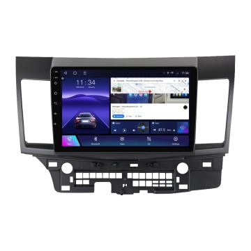 Navigatie Mitsubishi Lancer (2007+) cu Android, 8GB RAM, 128GB ROM, Ecran QLED 9" Touchscreen, CarPlay Wireless, DSP Pro