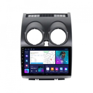 Navigatie Nissan Qashqai I (2006-2014) cu Android, 1GB RAM, 16 GB, Ecran IPS 9" 1024 x 600, WiFi, Bluetooth, suport camera DVR