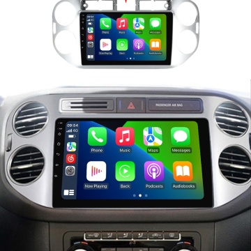 Navigatie Performanta VW Tiguan I (2007-2018) cu Android, CarPlay Wireless, Octa-Core, 4GB RAM, Ecran QLED 10" Touchscreen, SIM 4G, DSP - Img 2