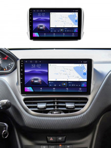 Navigatie Peugeot 2008 2013-2020 9 inch 2 GB RAM + 32 GB ROM QLED 4 CORE CARPLAY COOLER - Img 3