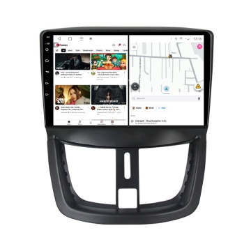 Navigatie Peugeot 207 (2006-2015) cu Android, 2GB RAM, 32 GB, Ecran IPS 9" 1280 x 720, CarPlay & Android Auto, WiFi, Bluetooth, suport camera DVR - Img 2