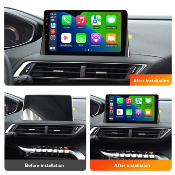Navigatie Peugeot 3008 II (2016+) cu Android, 2GB RAM, 32GB ROM, Ecran 9" Touchscreen, CarPlay, SIM 4G - Img 2